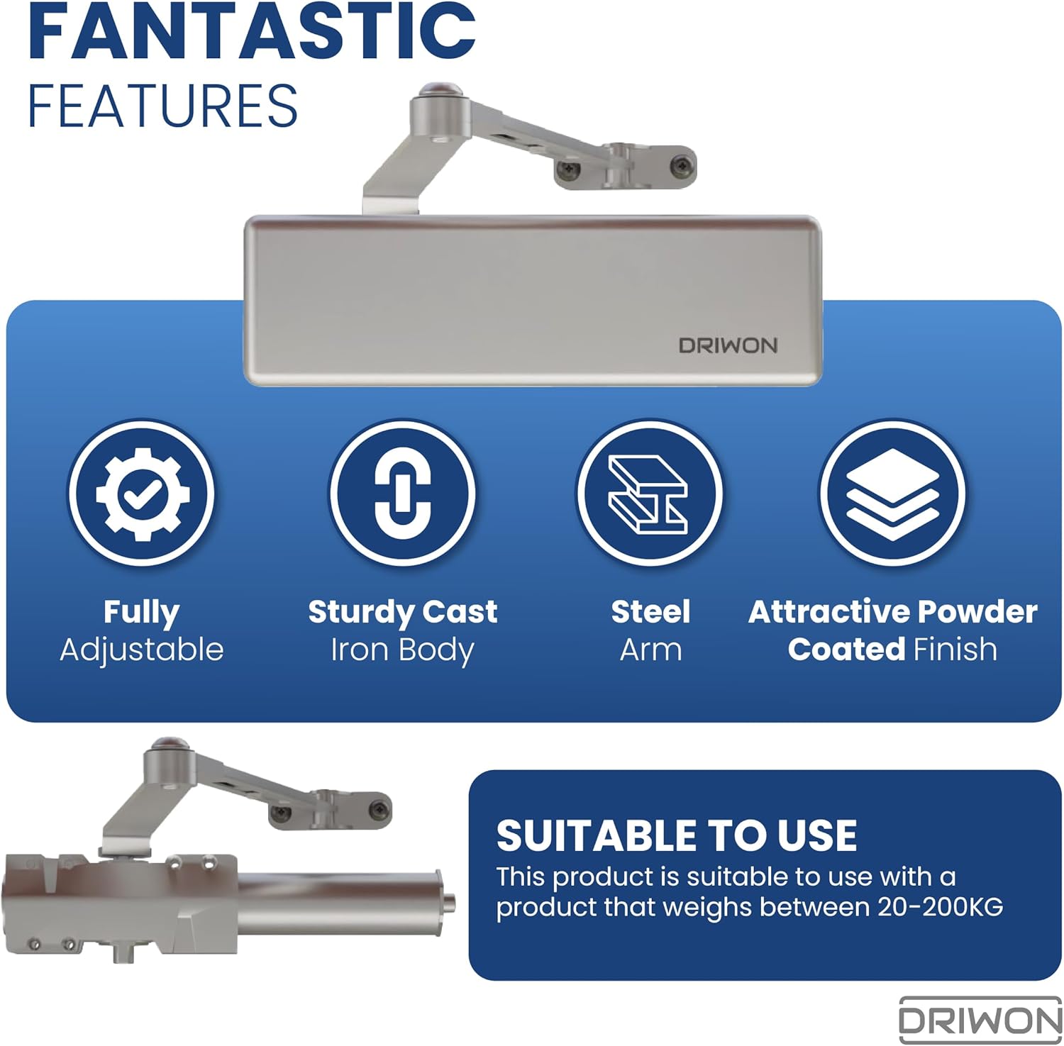 DN-9500 Silver Features